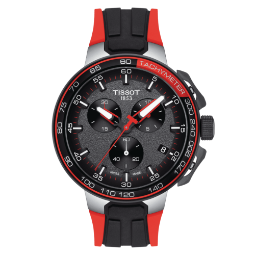 Tissot T-Race Cycling Chronograph Stainless Steel / Red